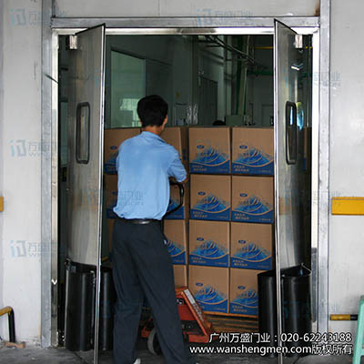 Free-swing Metal Impact Door