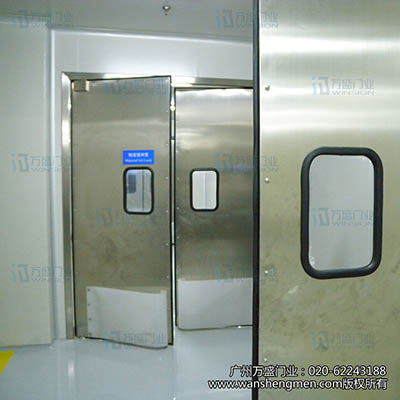 Free-swing Metal Impact Door
