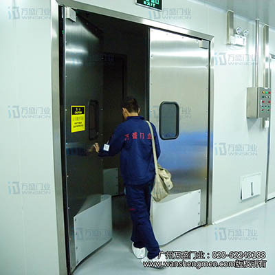 Free-swing Metal Impact Door