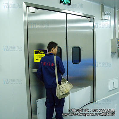 Free-swing Metal Impact Door
