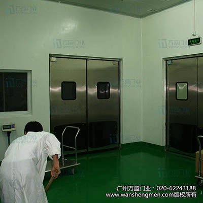 Free-swing Metal Impact Door