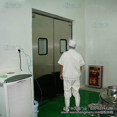 Free-swing Metal Impact Door