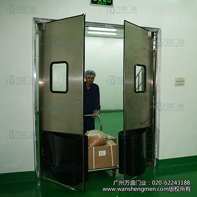 Free-swing Metal Impact Door