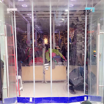 Magnetic Transparent Strip Curtain