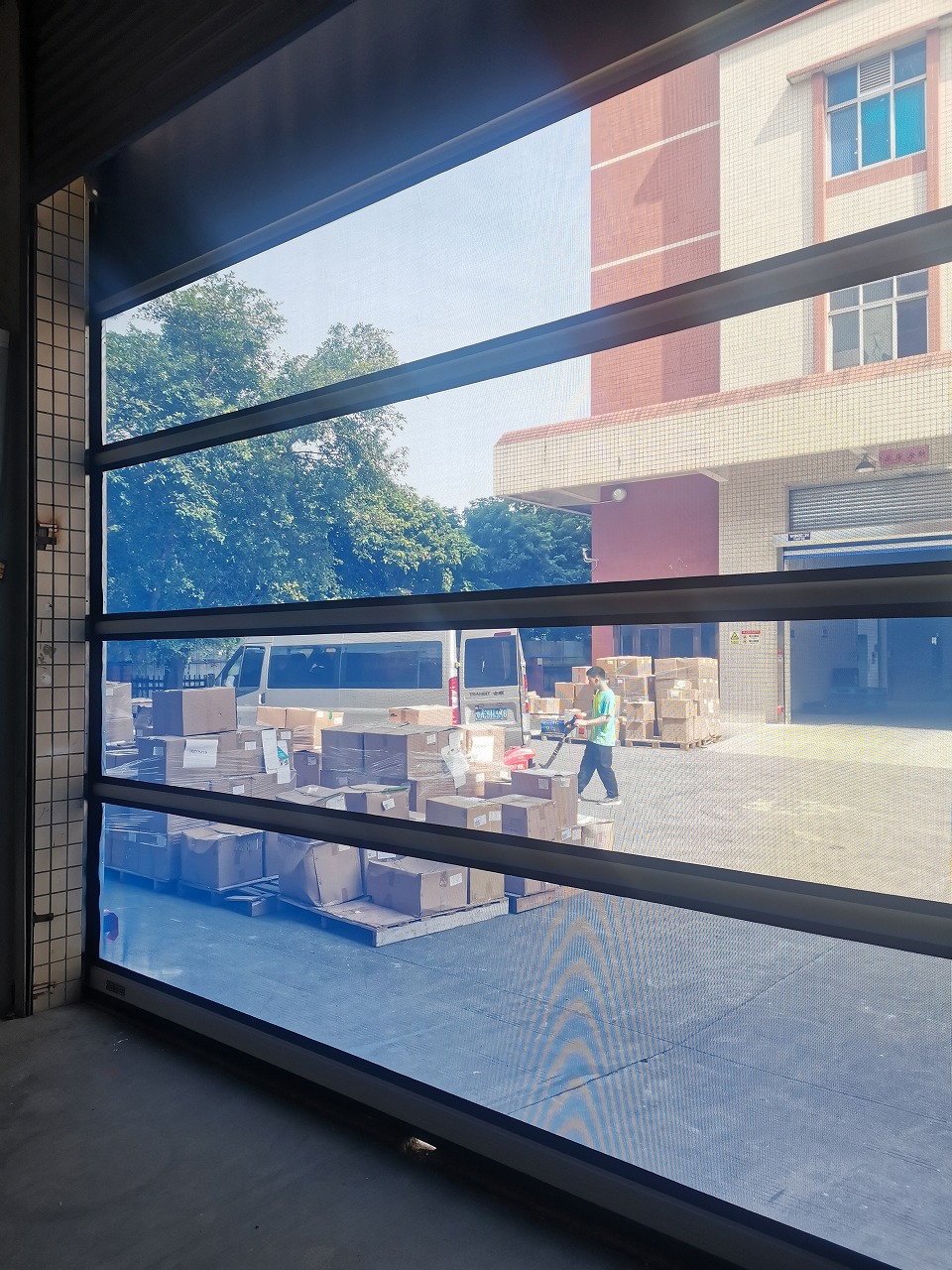Ventilated Mesh High-speed Door