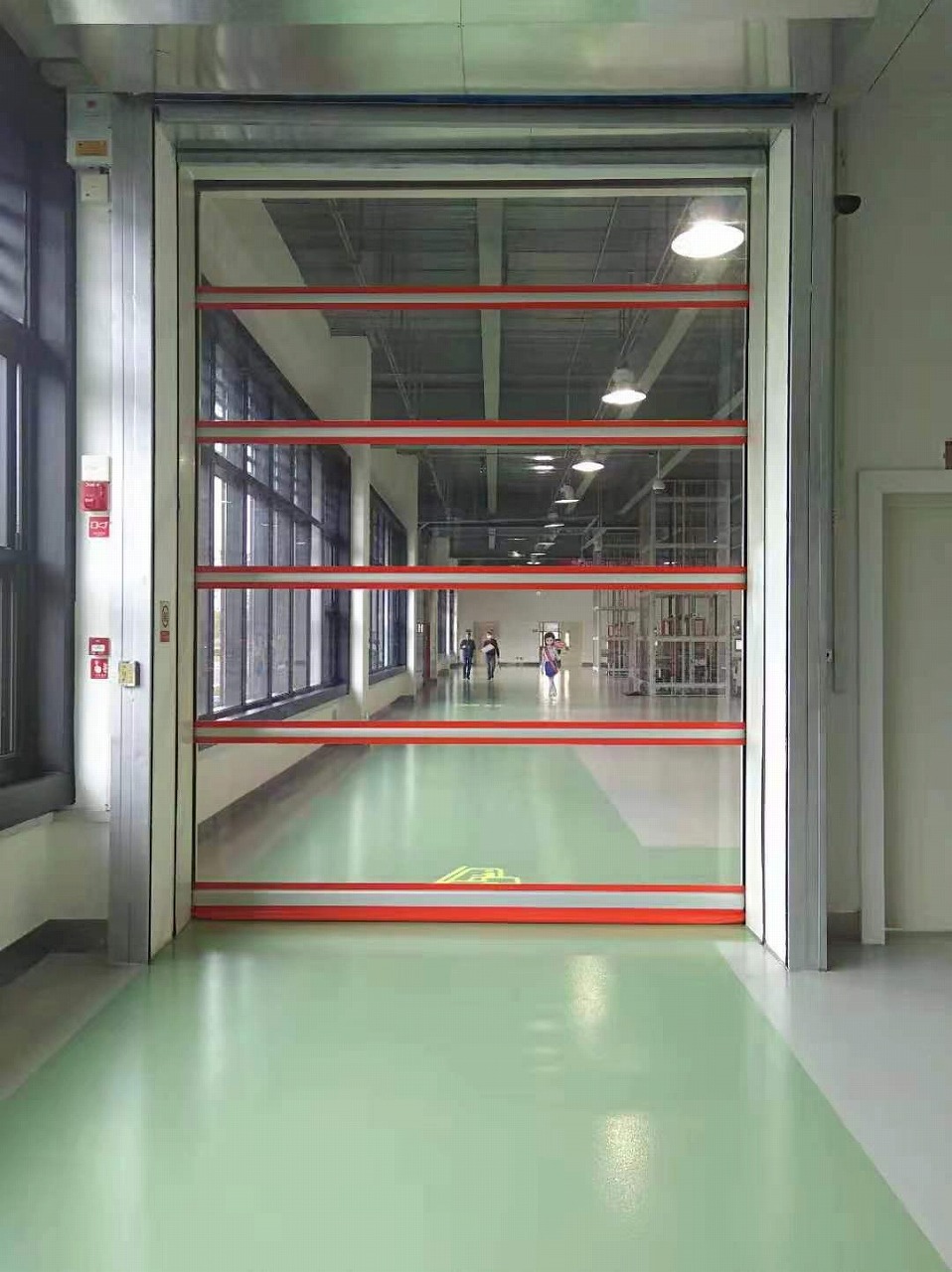 Horizontal Transparent Window High-speed Door